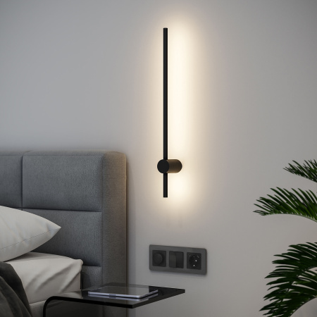 Светильник настенный светодиодный 12Вт 4000К черный IP20 Cane (a058236) Elektrostandard