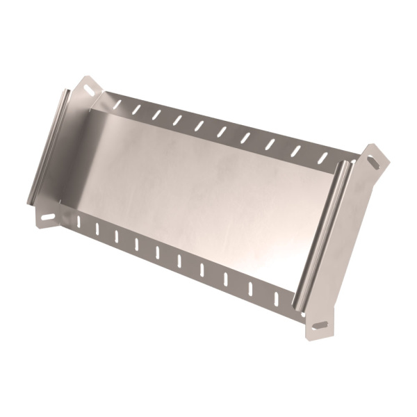 Угол вертикальный внешний 45 градусов Стандарт INOX (AISI 409) 600х50 Промрукав