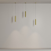 Подвесной светильник LED 12Вт Латунь IP20 Pendant P072PL-L12W4K-BS Technical Maytoni