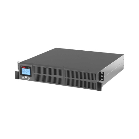 Онлайн ИБП ДКС серии Small Rackmount, 2000 ВА/1800 Вт, 1/1, 8xIEC C13, EPO, USB, RS-232, Rack 2U, 4x9Ач DKC