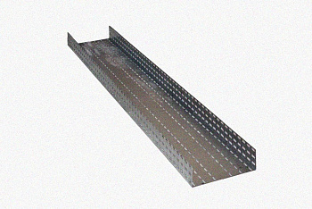 Лоток перфорированный ЛМ 250х65х2000 У3, окрашенный, S1,0