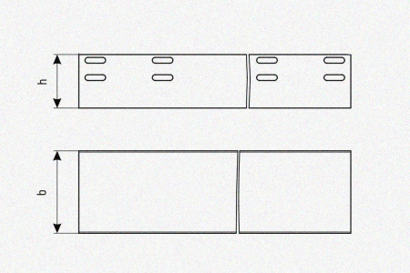 Лоток глухой ЛМГ 50х50х3000 УХЛ1, горячее цинкование, S1,0