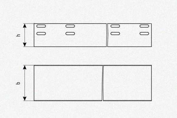 Лоток глухой ЛМГ 50х50х3000 УХЛ1, горячее цинкование, S1,0