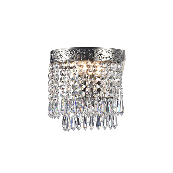 Бра 1*E27 60Вт Никель Антик IP20 Palace DIA890-WL-01-N Maytoni