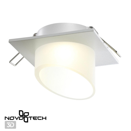 Св-к встр.IP20 GU10 9W 220V LIRIO белый B NOVOTECH