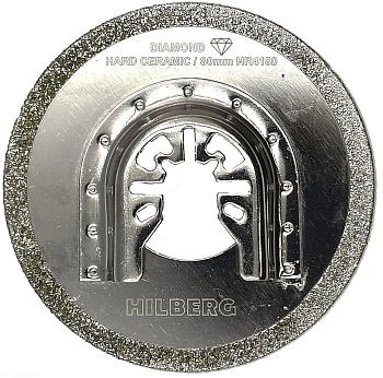 Полотно алмазное отрезное по керамике и керамограниту Round El-P 80 mm HR4180 Hilberg