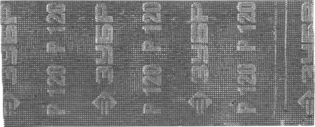 Шлифовальная сетка "ЭКСПЕРТ" абразивная, водостойкая № 120, 115х280мм, 10 листов ЗУБР
