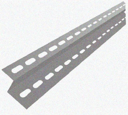 Профиль зетовый перфорированный К241 УТ1,5, горячее цинкование, S2,5