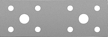 Крепежная пластина КП-2.5, 100х35 х 2.5мм, ЗУБР