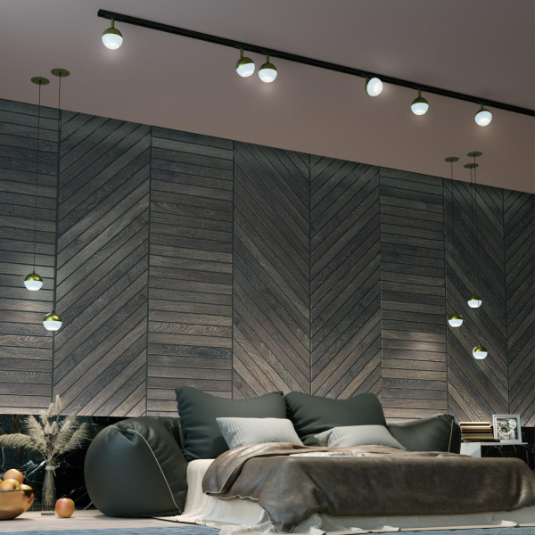 Св-к трековый однофазный IP20 GU10 9W 220V GARN матовое золото NOVOTECH