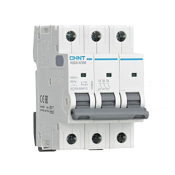 Выключатель автоматический ВА МОД NB8-63M 3П 40А 10кА K без тепл. расцеп. CHINT