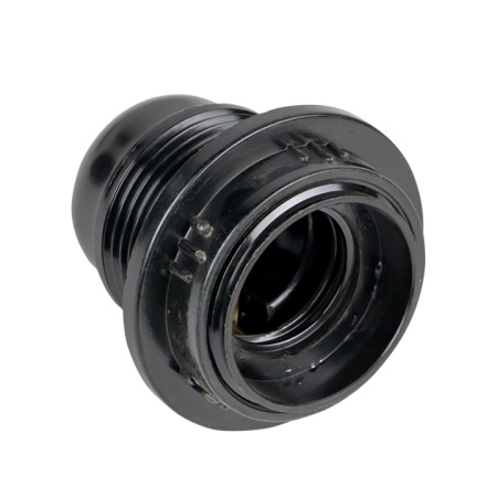 Патрон карболитовый с кольцом Е27 черн, PROxima EKF