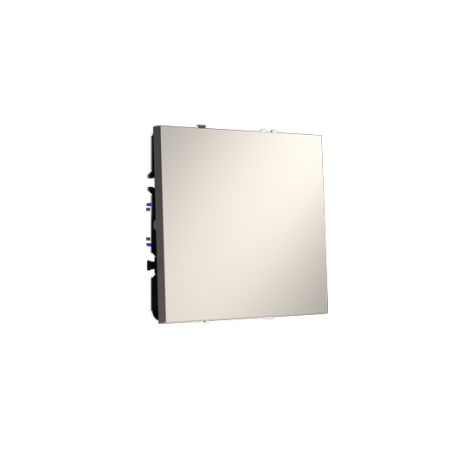 Выключатель встраиваемый Voltum S70 одноклавишный 10А, (кашемир)