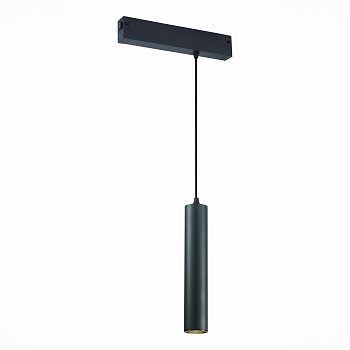 Светильник трековый Черный GU10 1*50Вт IP20 D54xH290 180-240В Без ламп ST507.403.01 ST LUCE