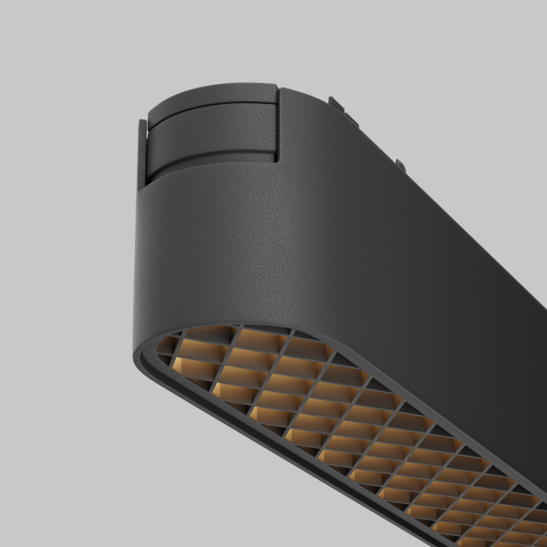 Трековый светильник LED 12Вт Черный IP20 Magnetic track system Radity TR084-1-12W3K-B Technical Maytoni