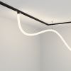 Трековый подвесной светильник LED 50Вт Черный IP20 Magnetic track system Exility TR101-2-50W4K-B Technical Maytoni