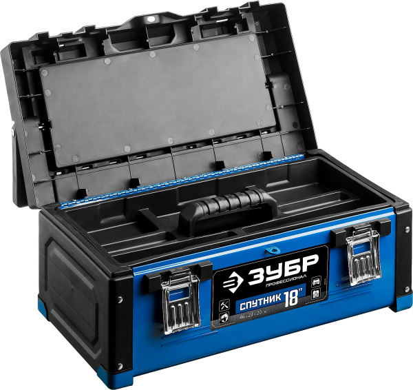 Ящик для инструмента "СПУТНИК-18" металлический, Профессионал ЗУБР