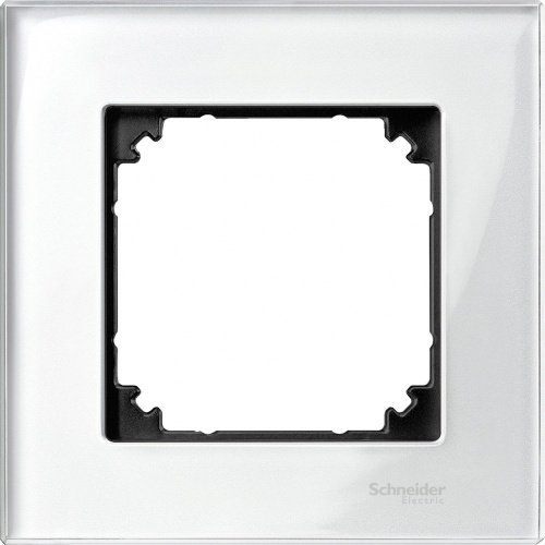 MERTEN M-Elegance Рамка стеклянная горизонт/вертик 1 мест . бриллиант IP20 Schneider Electric