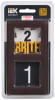 BRITE Рамка 2-мест. РУ-2-2-БрТБ стекло бр. IEK