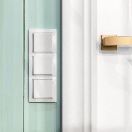 Встраиваемые механизмы Выключатель СУ 1 кл. 10А Белый IP20 Werkel