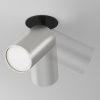 Потолочный светильник 1*GU10 10Вт Черный и Матовое серебро IP20 Ceiling & Wall C049CL-U-1BS Technical Maytoni