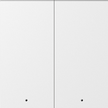 Donel A07 матовый белый клавиша 2-я с подсветкой, серия DB