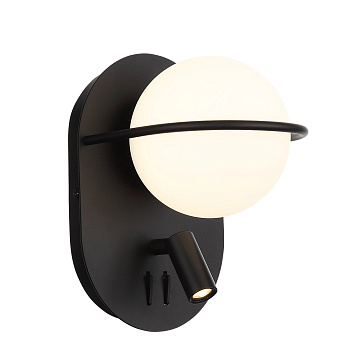 Бра Черный/Белый LED 1+1*8+3Вт 4000К SL395.411.02 ST LUCE