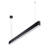 Св-к подвесной св/д IP20 LED 4000K 40W вниз + 12W вверх 220V ITER черный NOVOTECH