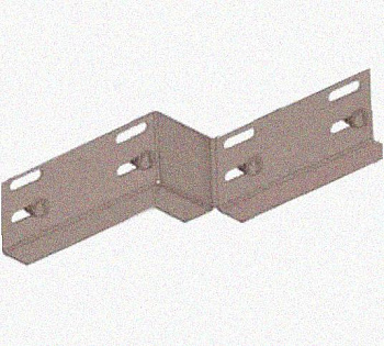 Соединитель-переходник ПУгЛ150х100 УТ1,5 (левый), оцинкованный лист, S1,0