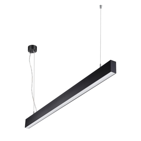 Св-к подвесной св/д IP20 LED 4000K 40W вниз + 12W вверх 220V ITER черный NOVOTECH