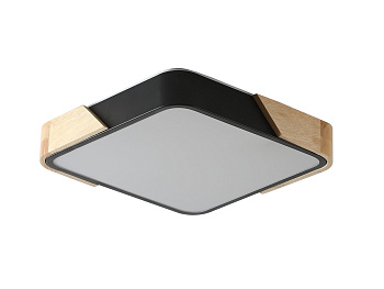 Светильник потолочный ALBERRO ZRS.01281.24 24Вт 4000K IP20 Чёрный Zortes