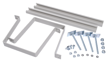 Комплект крепления металлокорпуса к столбу скобой IEK