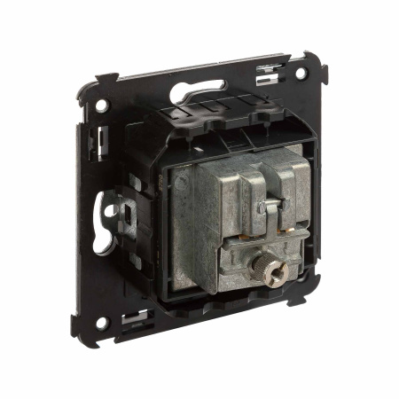 Розетка TV-FM-SAT в стену, "Avanti", "Черный матовый" DKC