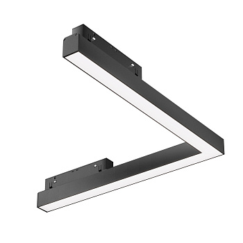 Трековый светильник LED 24Вт Черный IP20 Magnetic track system Exility TR042-4-24W3K-WW-DS Technical Maytoni