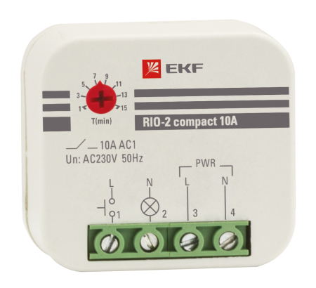 Импульсное реле RIO-2 compact 10А PROxima EKF