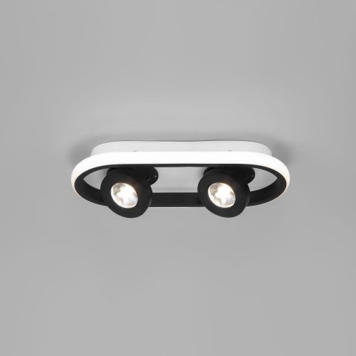 Потолочный светильник белый, черный IP20 (20123/2 LED белый / черный) Eurosvet