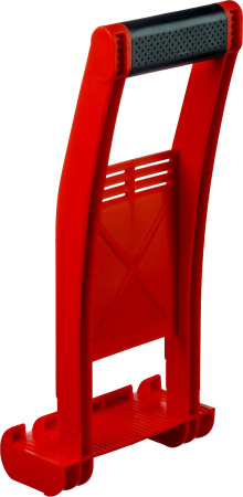 Ручка-переноска "Мастер" для гипсокартона и стекла, для 1 человека, пластиковый корпус, с прорезиненой рукояткой, для панелей до 35мм ЗУБР