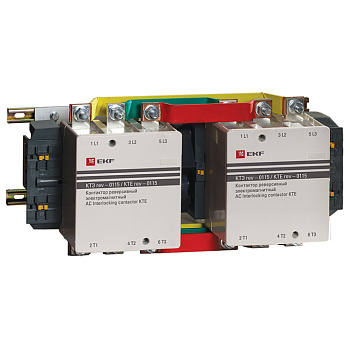 Контактор КТЭ реверсивный 115А 230В 2NO PROxima EKF