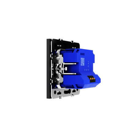 Светорегулятор встраиваемый Voltum S70 поворотно-нажимной 600 Вт, (графит)