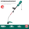 1300 Вт триммер сетевой, ш/с 38 см ЗУБР