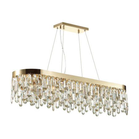 Люстра E14 12*40W DAKISA золотой/хрусталь ODEON LIGHT