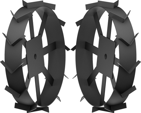 600х130 мм, грунтозацепы для мотоблоков, набор 2 шт ЗУБР