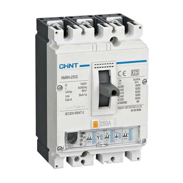 Выключатель автоматический NM8N-400C EN 3П 400А 36кА с электр. расцепителем CHINT