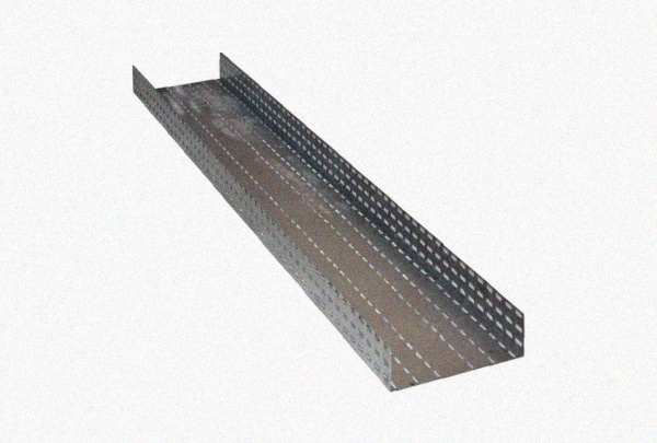 Лоток перфорированный ЛМ 50х50х2000 УТ1,5, горячее цинкование, S1,5