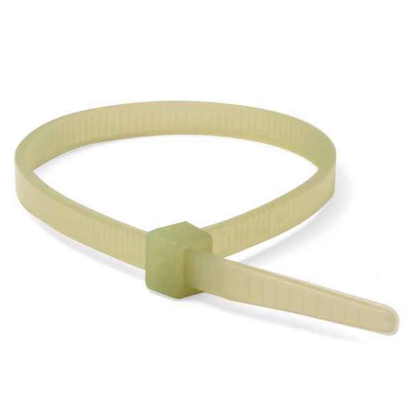 Хомут P6.6 устойчивый к высоким температурам, оливковый 3,6x150 DKC