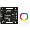 Контроллер 12V 288W 24A RGB с кольцевым сенсорным белым радиопультом ECOLA