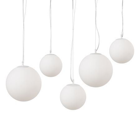 Подвесной светильник 5*E27 40Вт Белый IP20 Basic form MOD321PL-05W1 Maytoni