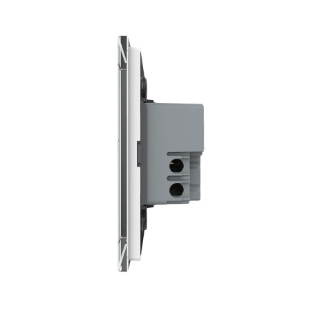 Сенсорный выключатель Livolo 3 клавиши 1 пост Белый UK стандарт VL-B603-3WG