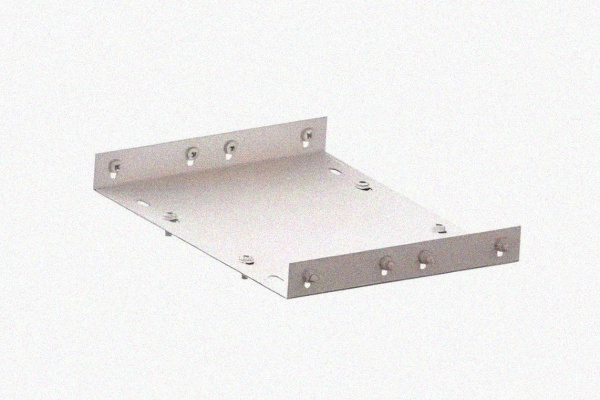 Соединитель лотковый замковый СЛЗ-150х80х1,5 УХЛ1, горячее цинкование, S1,5