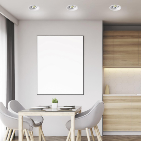 Встр.св-к IP20 LED 4100К 10W 220V GLOK белый NOVOTECH